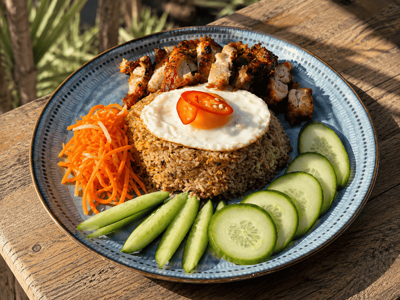 Bbq Chicken Fried Rice - Take Away