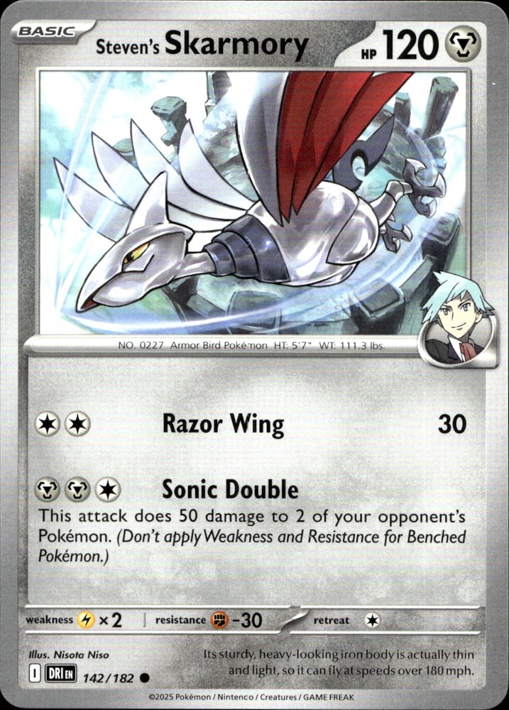 Steven's Skarmory - SV10 142/182