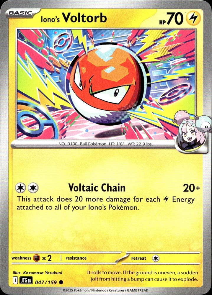 Iono's Voltorb - SV09 47/159