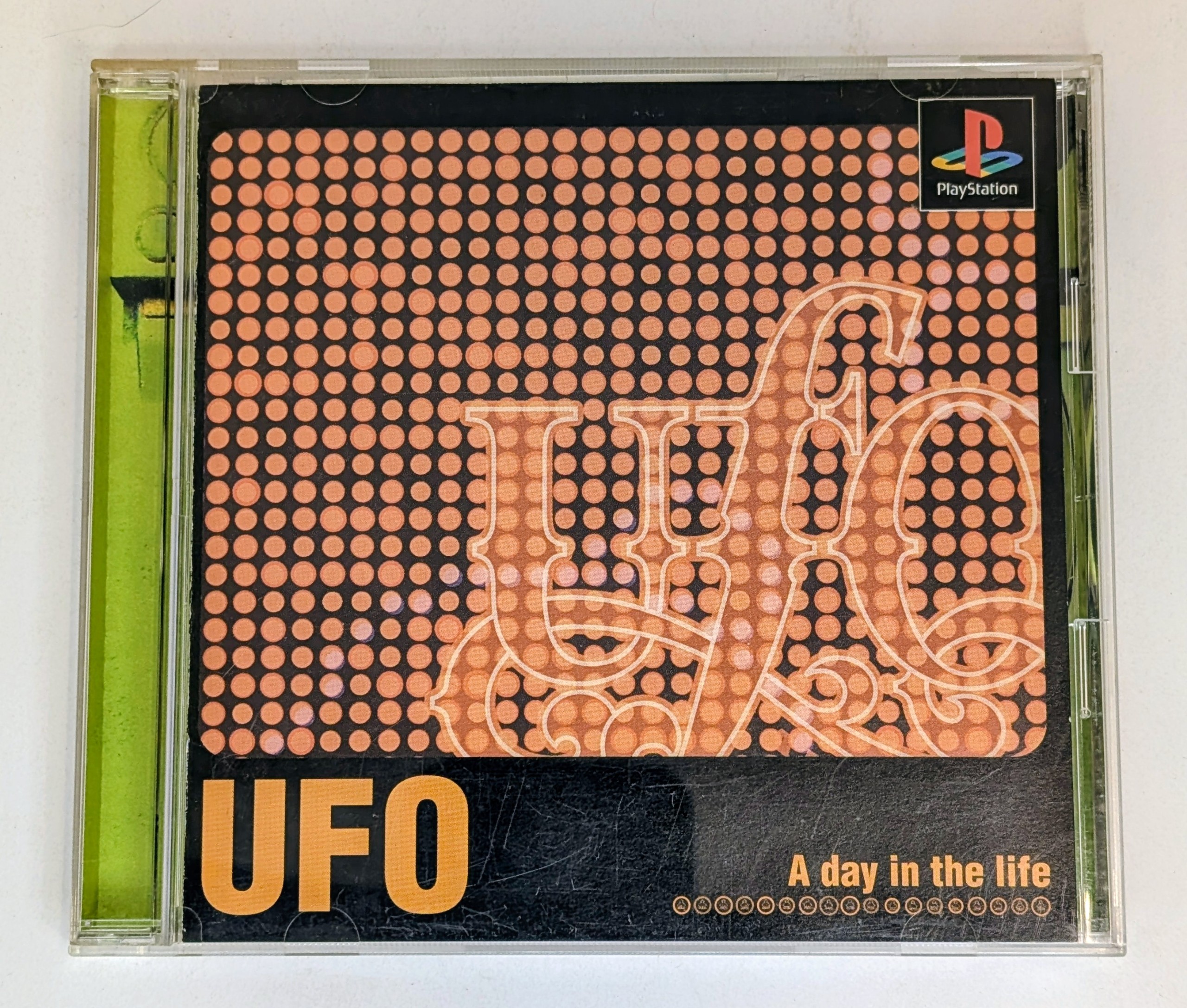 UFO A Day In The Life Japanese PlayStation PS1 CIB With Obi *US Seller* HE img