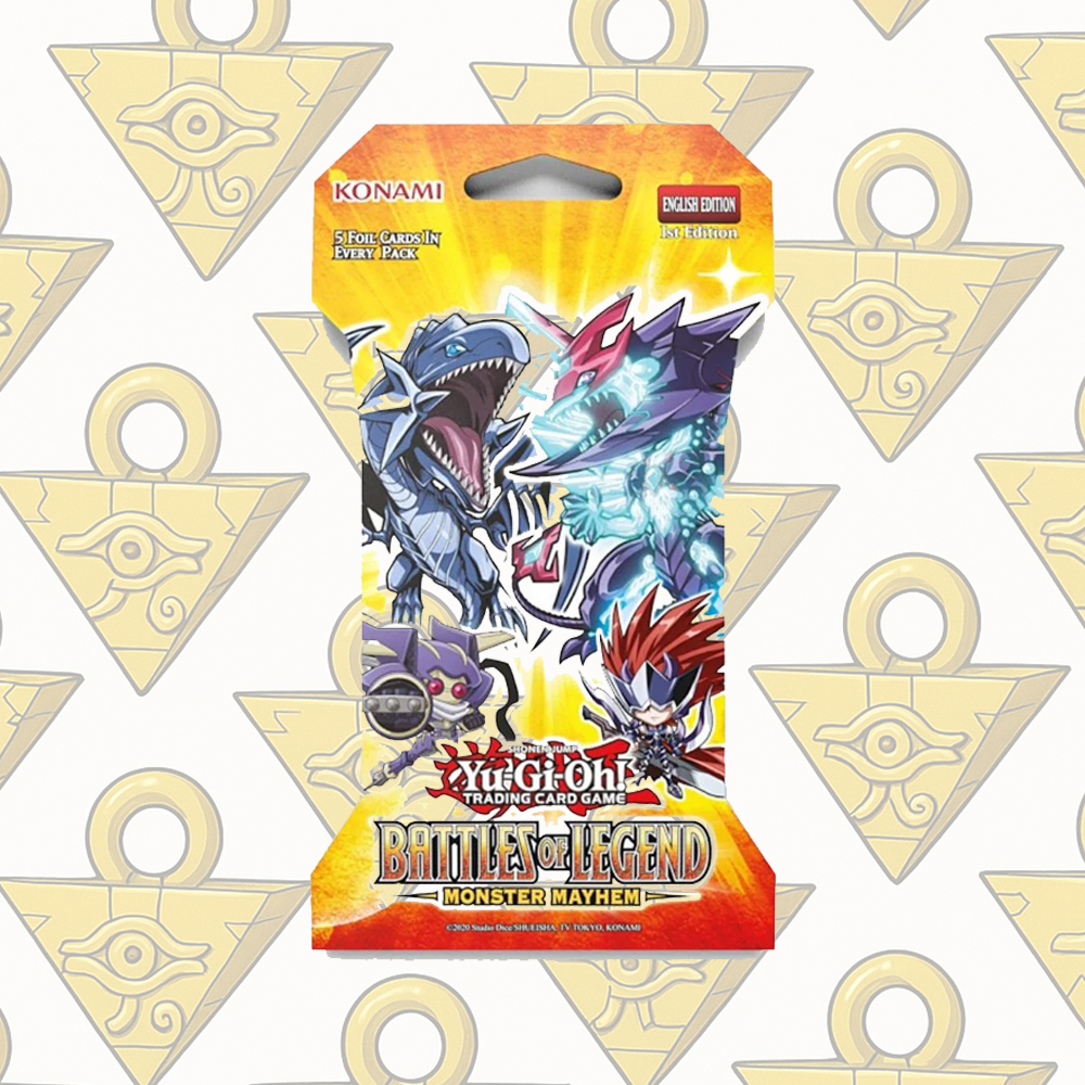 Yugioh Battle Of Legends Monster Mayhem Sleeved Packs