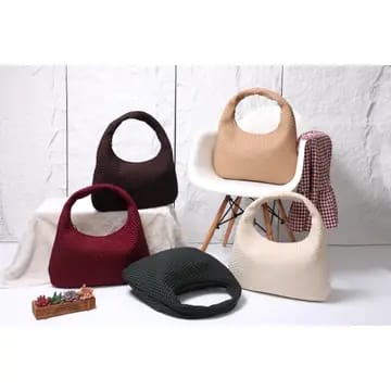 SS Dare to Dream - Large Woven Neoprene Purse