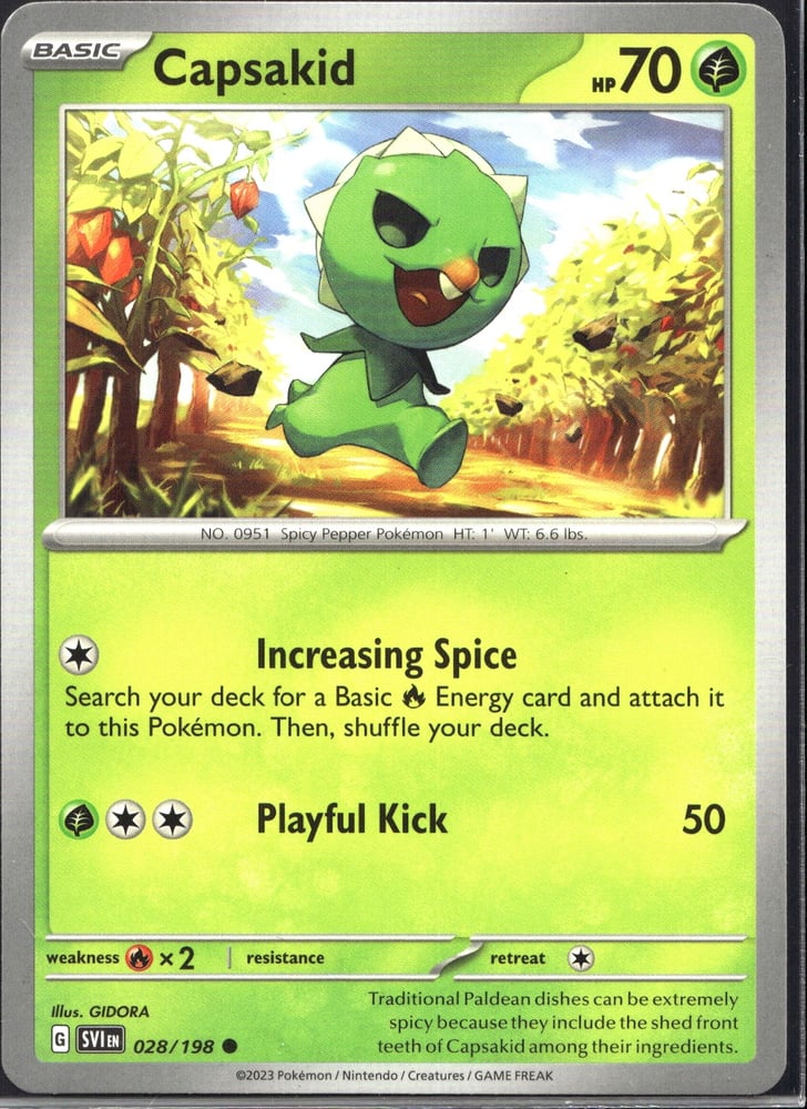 Capsakid - SV01 28/198