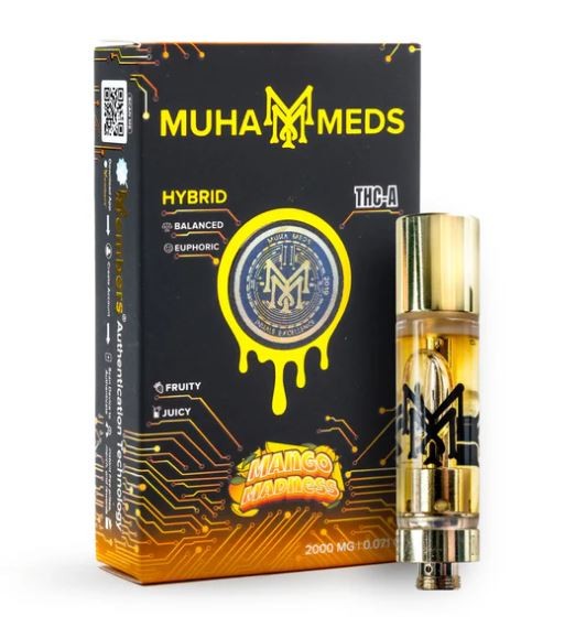 MUHA Meds THCa 510 Cartridge - 2G - Mango Madness - Regular
