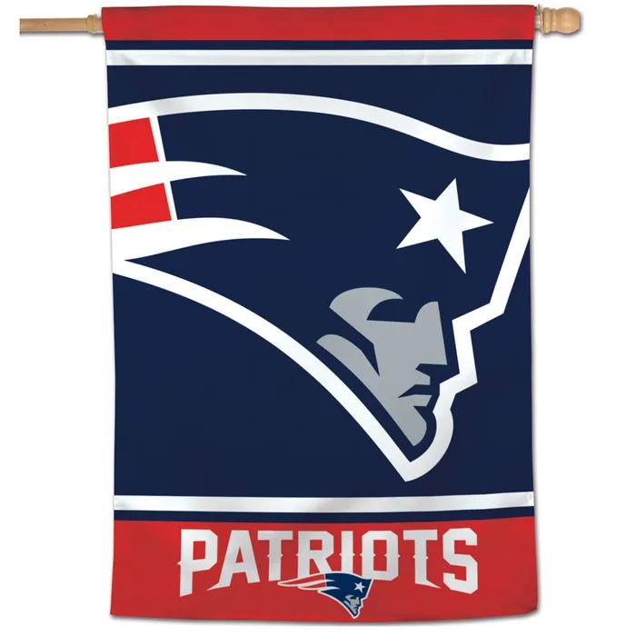 New England Patriots Mega Vertical House Flag 28x40"