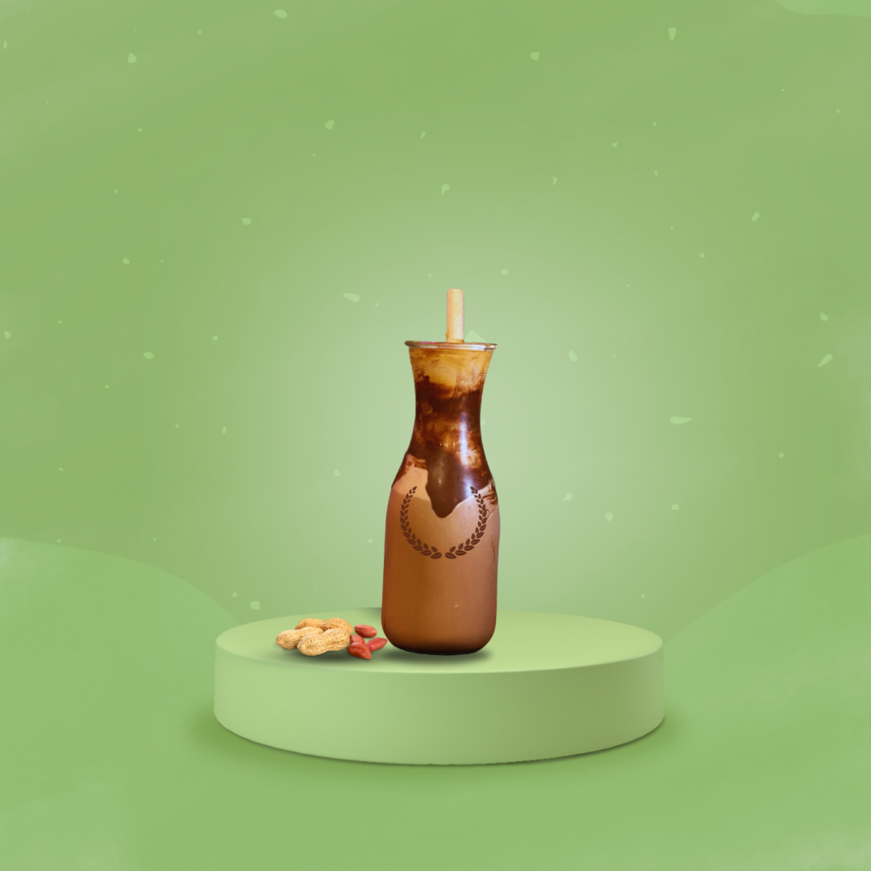 Nutella peanut butter shake