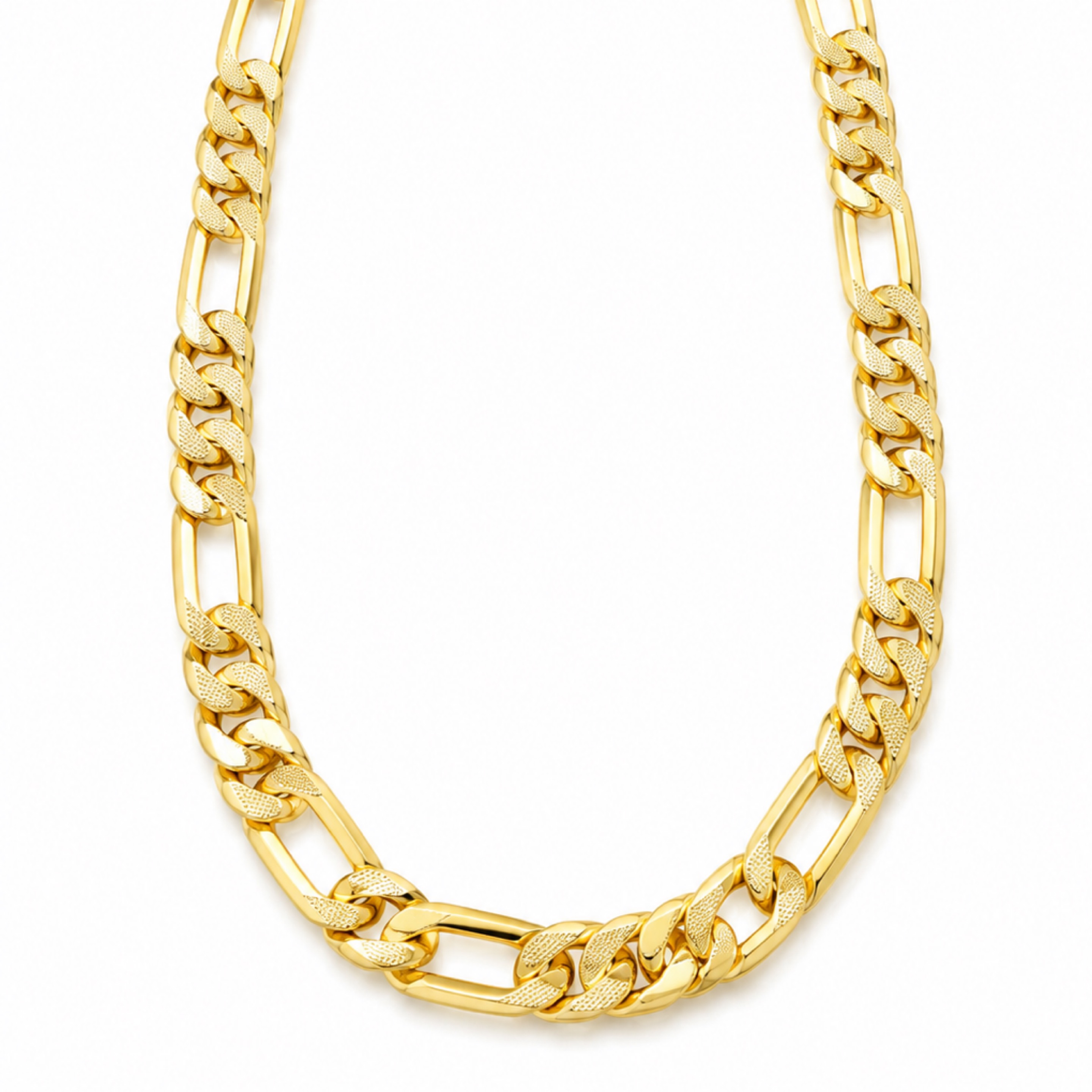20” Figaro Gold Chain / 8mm