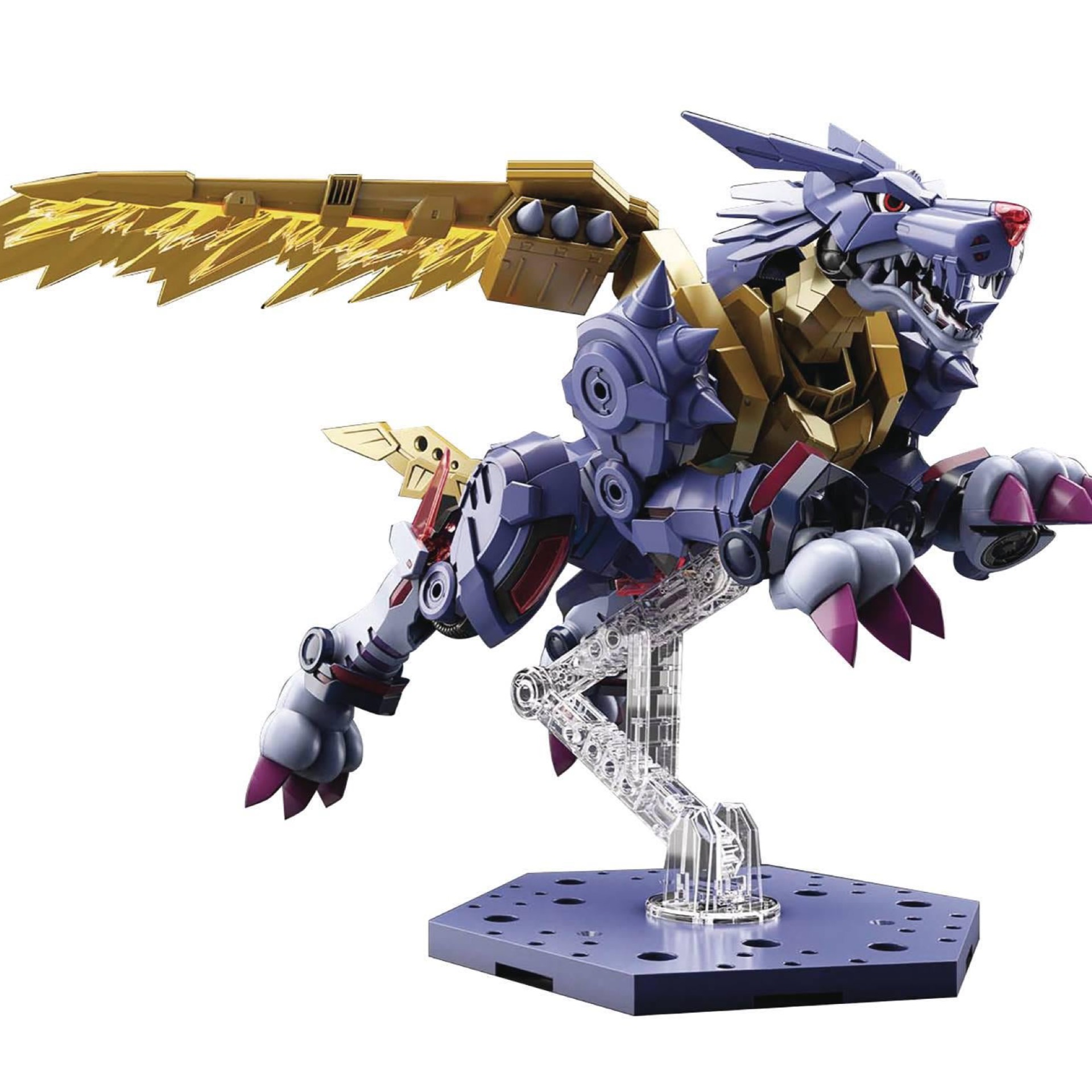 Digimon Metal Garurumon Amplified Figure-Rise Model Kit