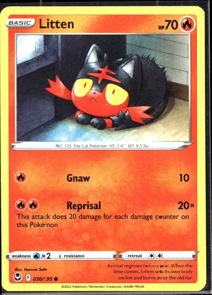 Litten - SWSH12 30/195