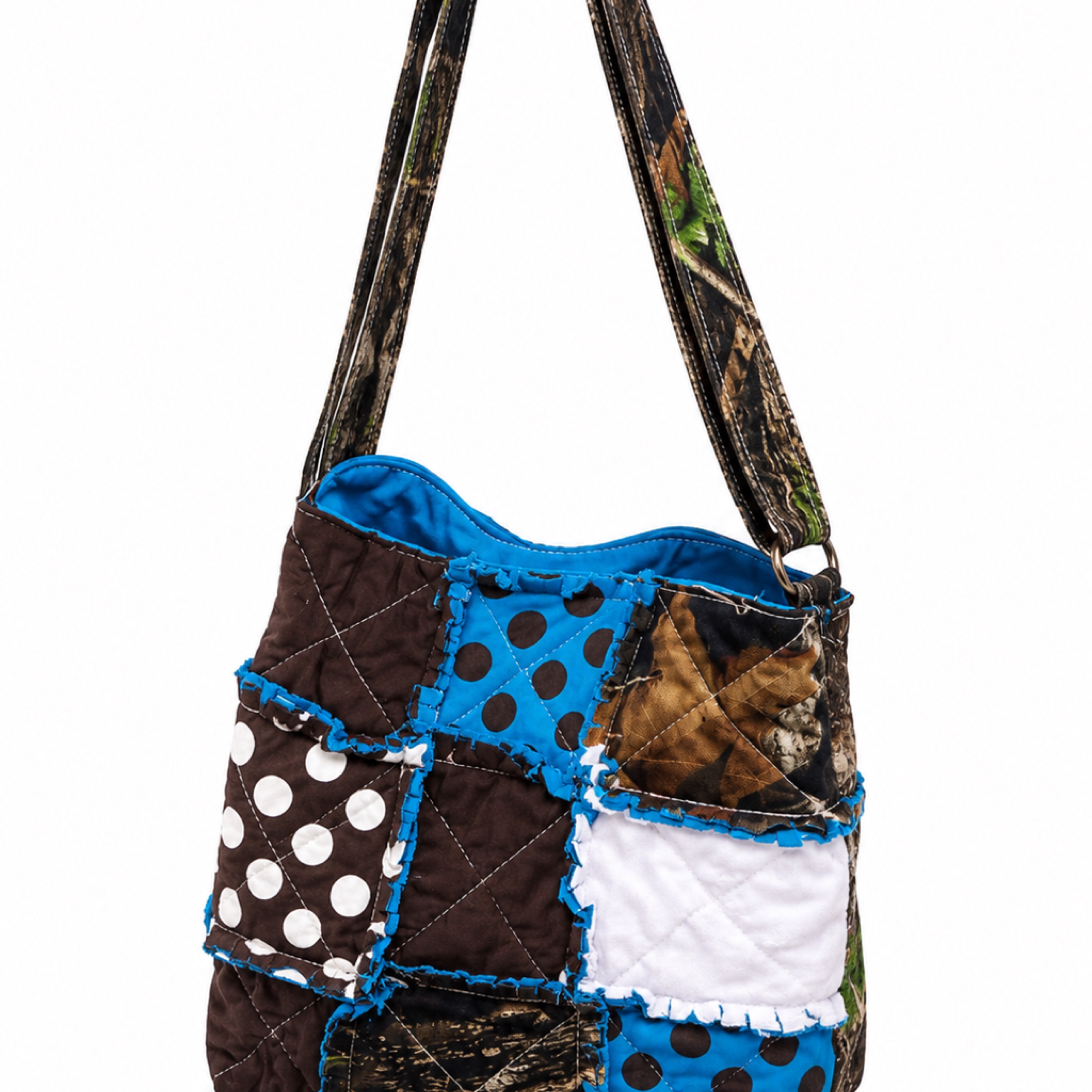 Patchwork Quilted Crossbody Bag