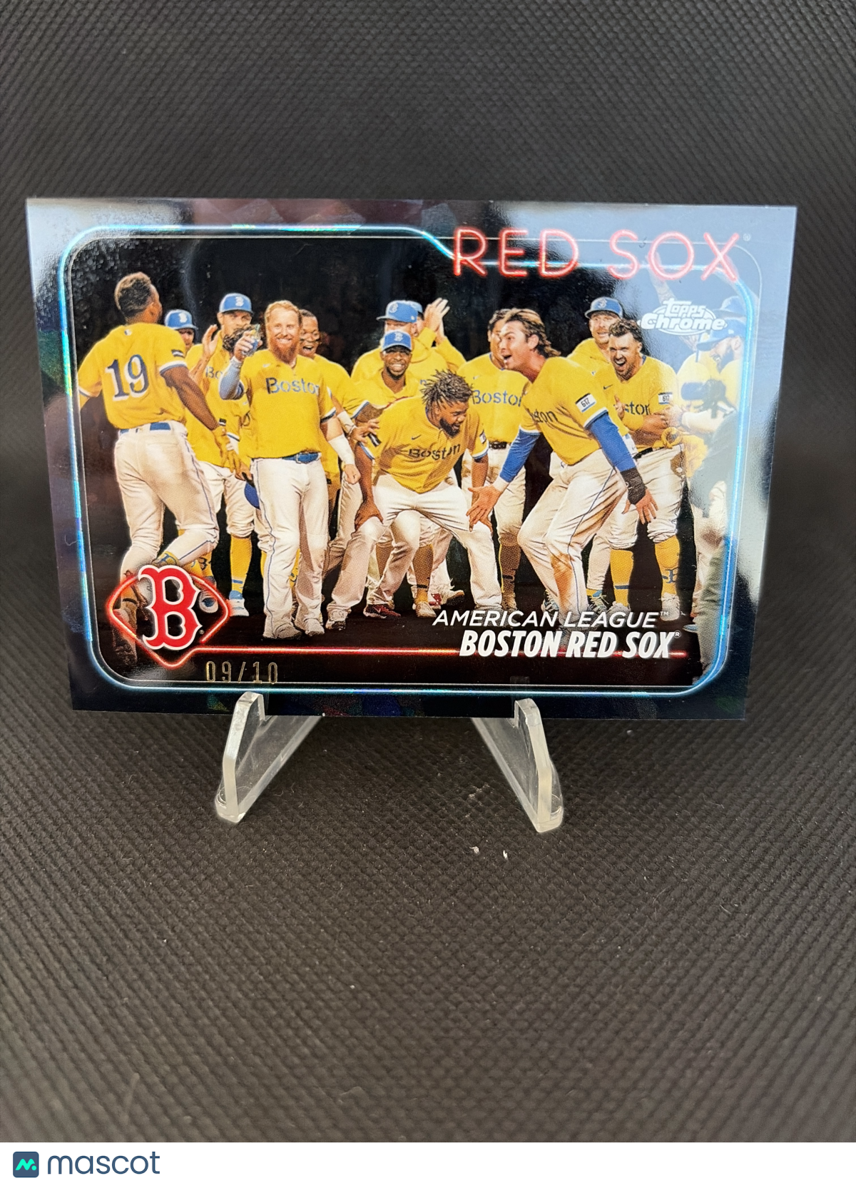 2024 Topps Chrome Sapphire Boston Red Sox Black /10