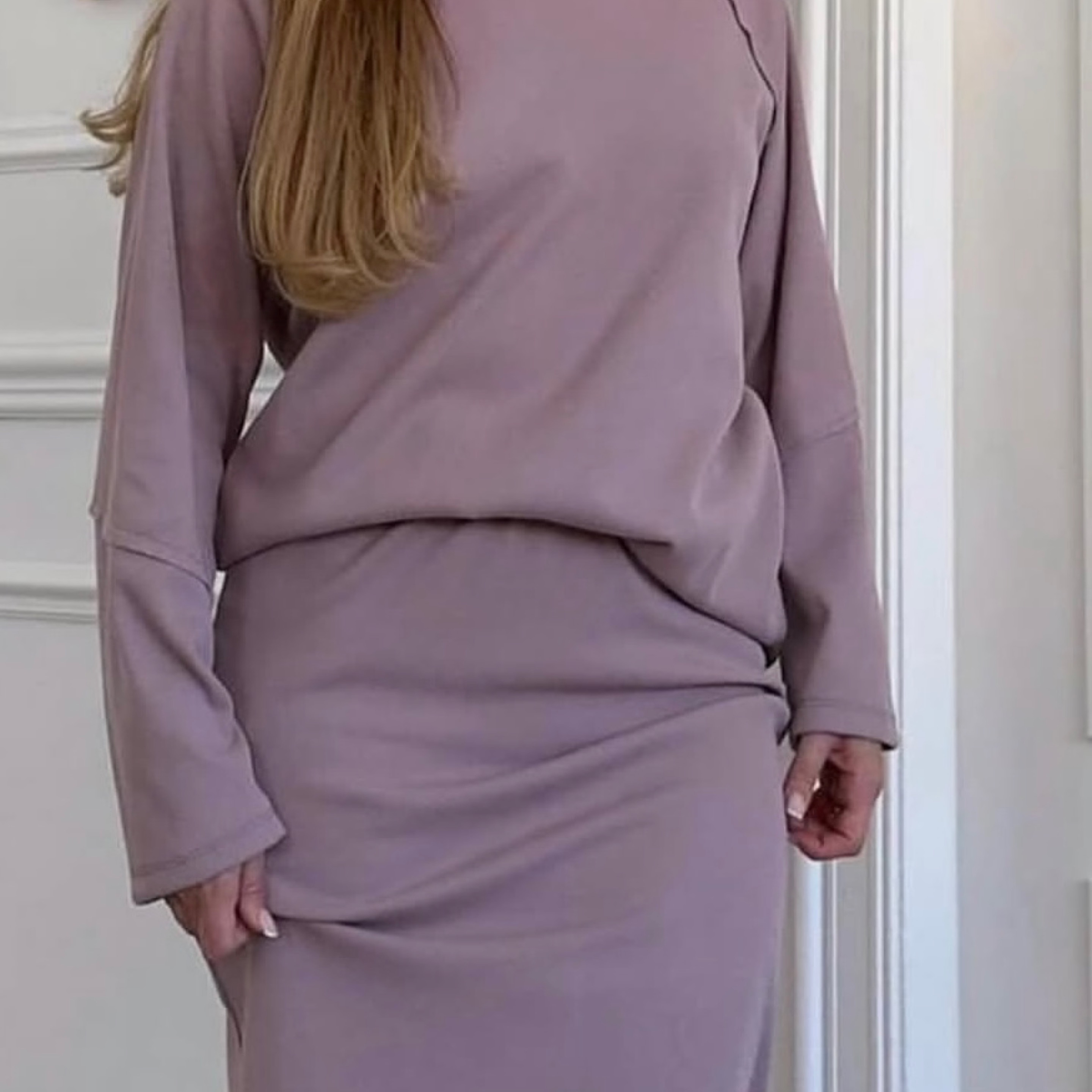 Ribbed 2 Piece Skirt Set — product photo