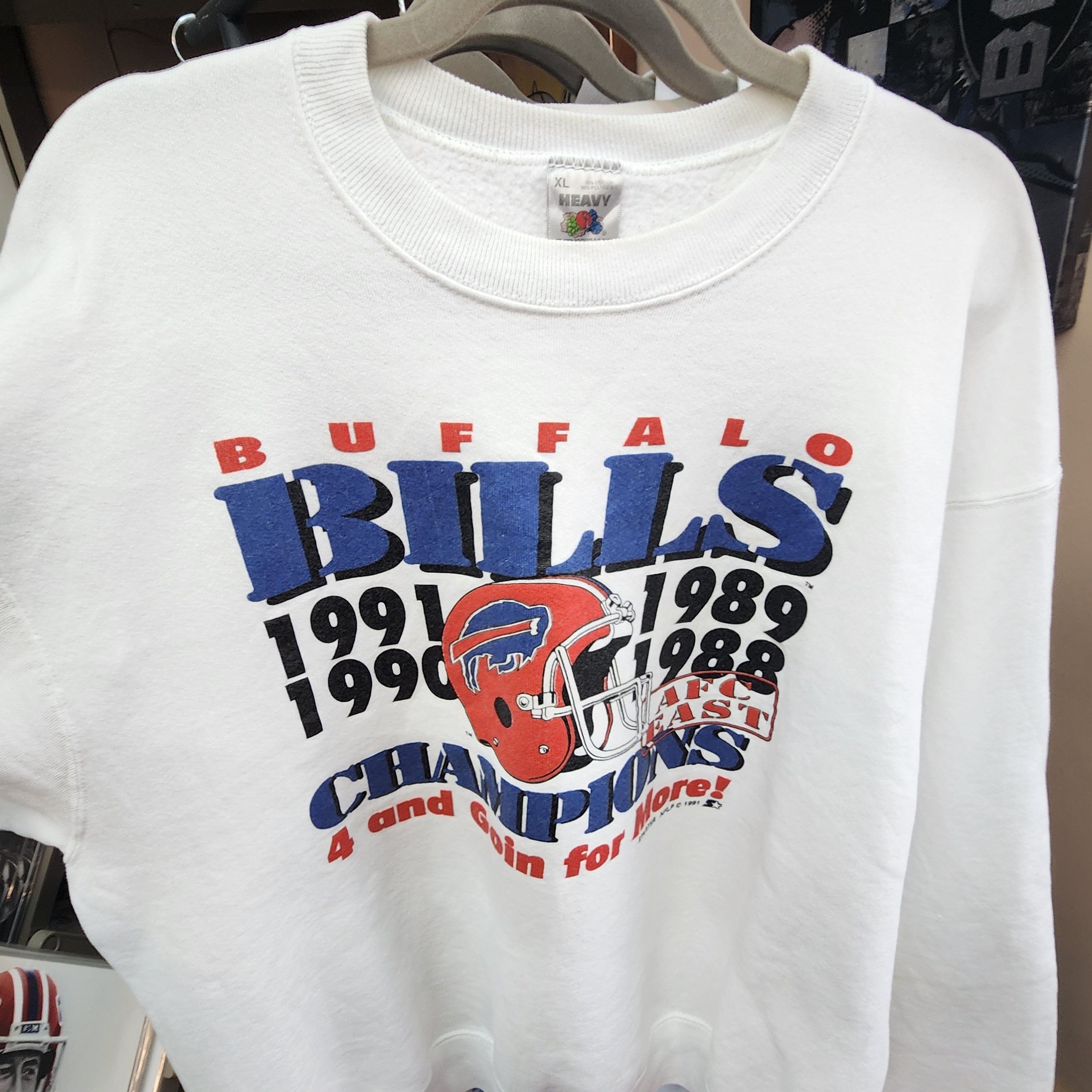 White AFC Championship Sweatshirt 