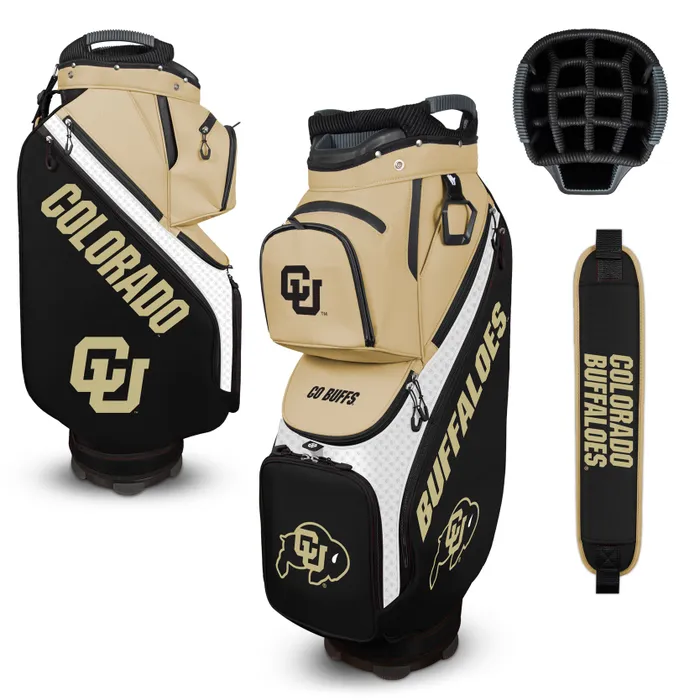 Colorado Buffaloes Supreme Clubhouse Cooler Golf Cart Bag