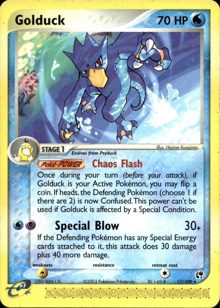 Golduck - EX2 17/100