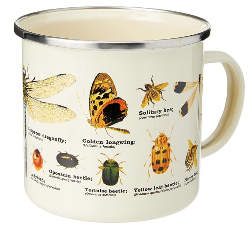 Gift Republic Insects Enamel Mug