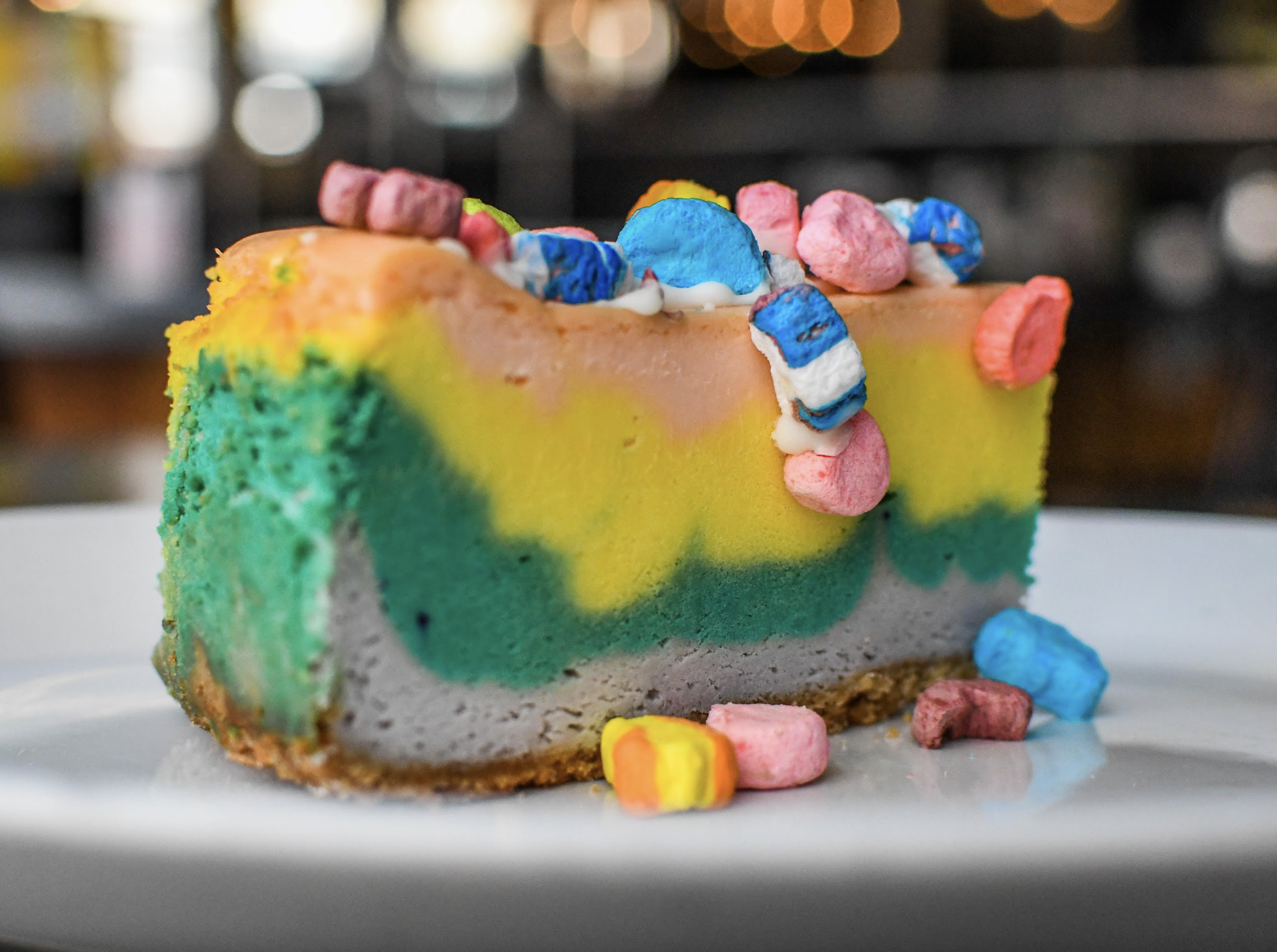 9" Lucky Charm Cheesecake