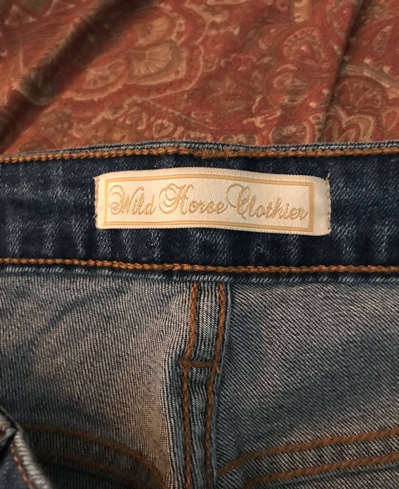Luxury Women's Jeans -Champagne Beige Leather Look: Size 27