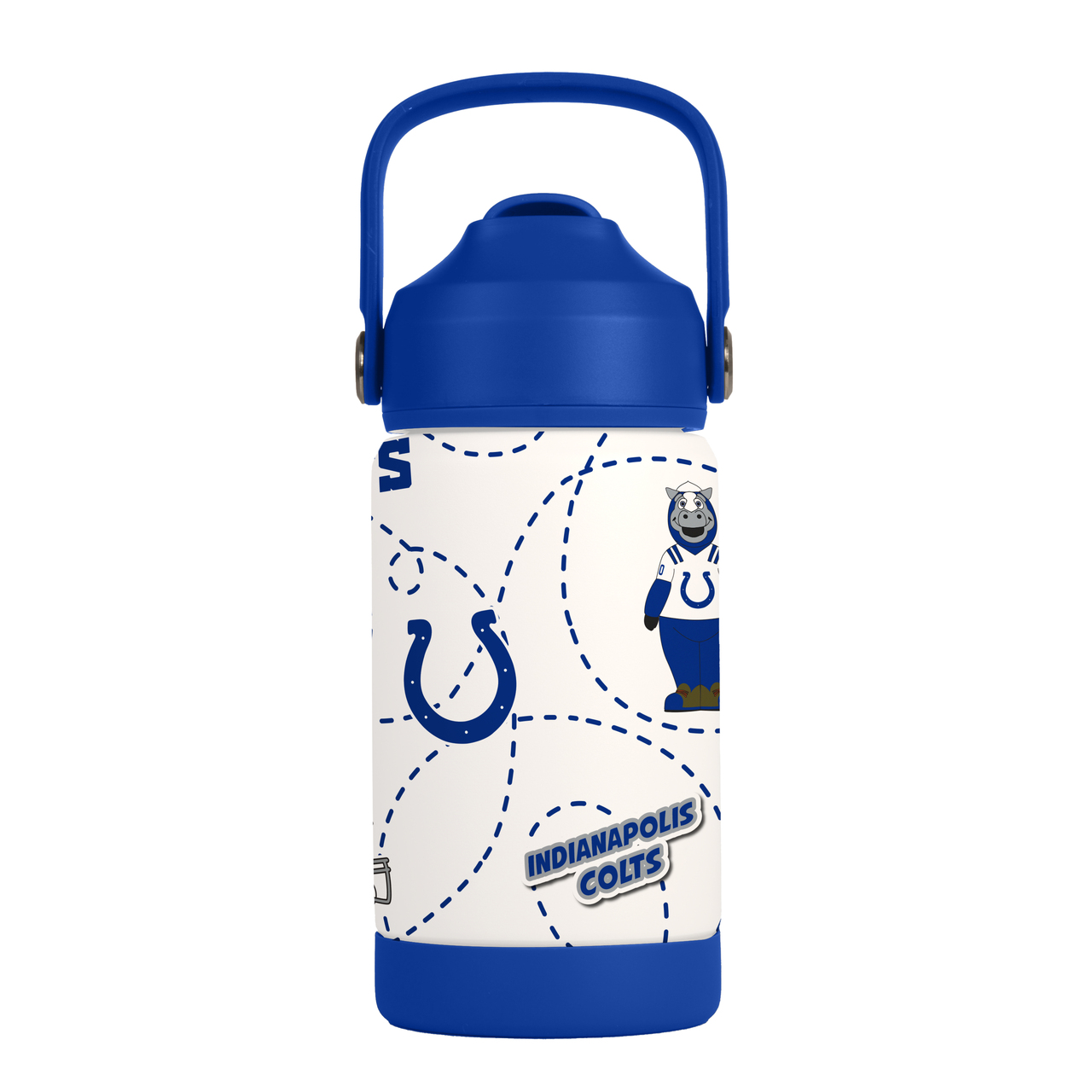 Indianapolis Colts Kids Stainless Steel Mascot Bottle 12oz