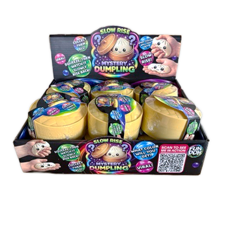 Fun Doh Mystery Slow-Rise Dumpling Toy - 12/Display: Wholesale Price