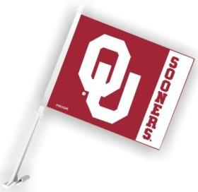 Oklahoma Sooners Car Flag