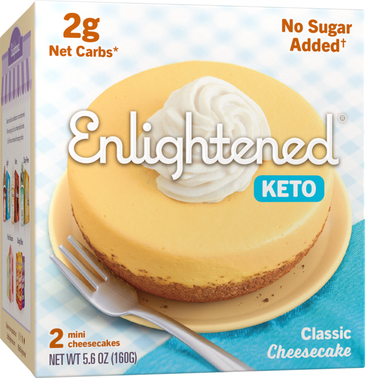 Keto Classic MIni Cheesecake Enlightened 2PK