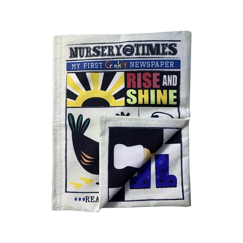 Jo & Nic's Crinkly Cloth Books - Rise and Shine