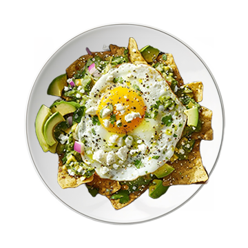 Chilaquiles con huevo