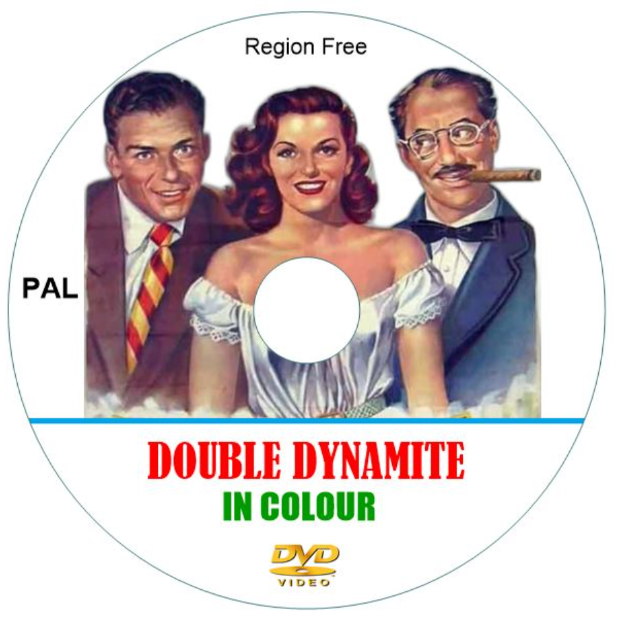 Double Dynamite (1951) in Color. DVD