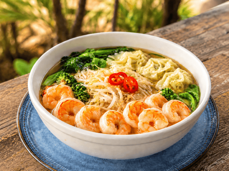 Prawn Wonton Soup - Take Away