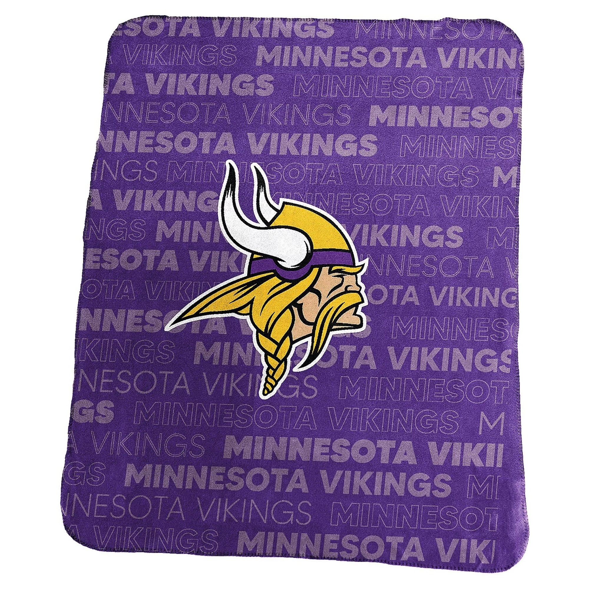 Minnesota Vikings Logo Brands Classic Fleece Blanket - 50x60"