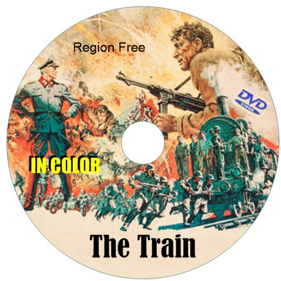 The Train. Burt Lancaster (1964) in Color DVD