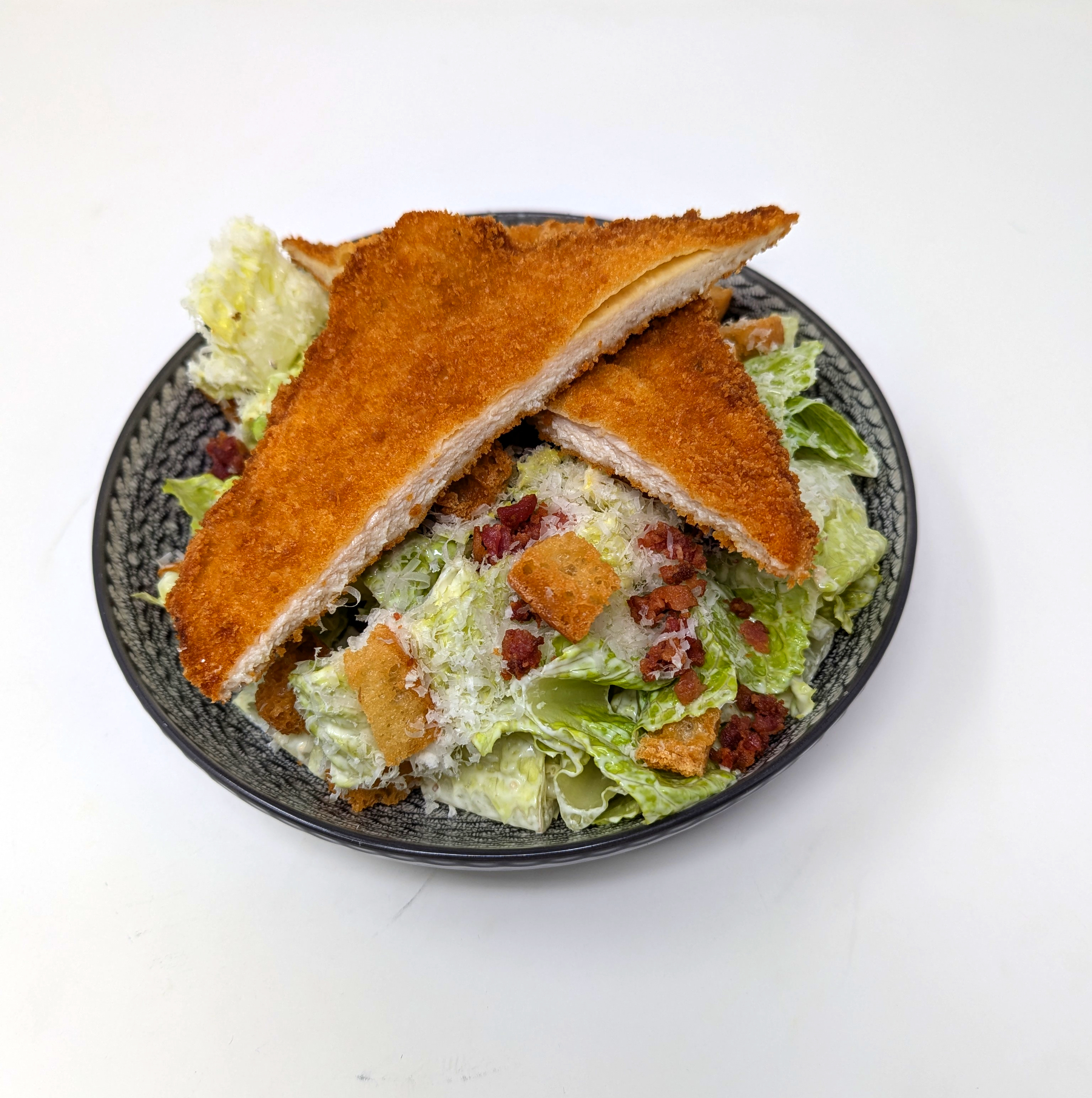 Crispy Chicken Caesar Salad