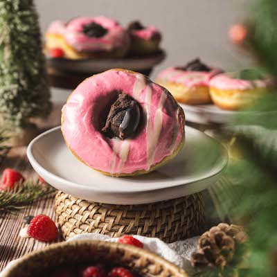 Raspberry Truffle Bullseye