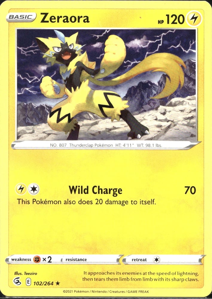 Zeraora - SWSH8 102/264