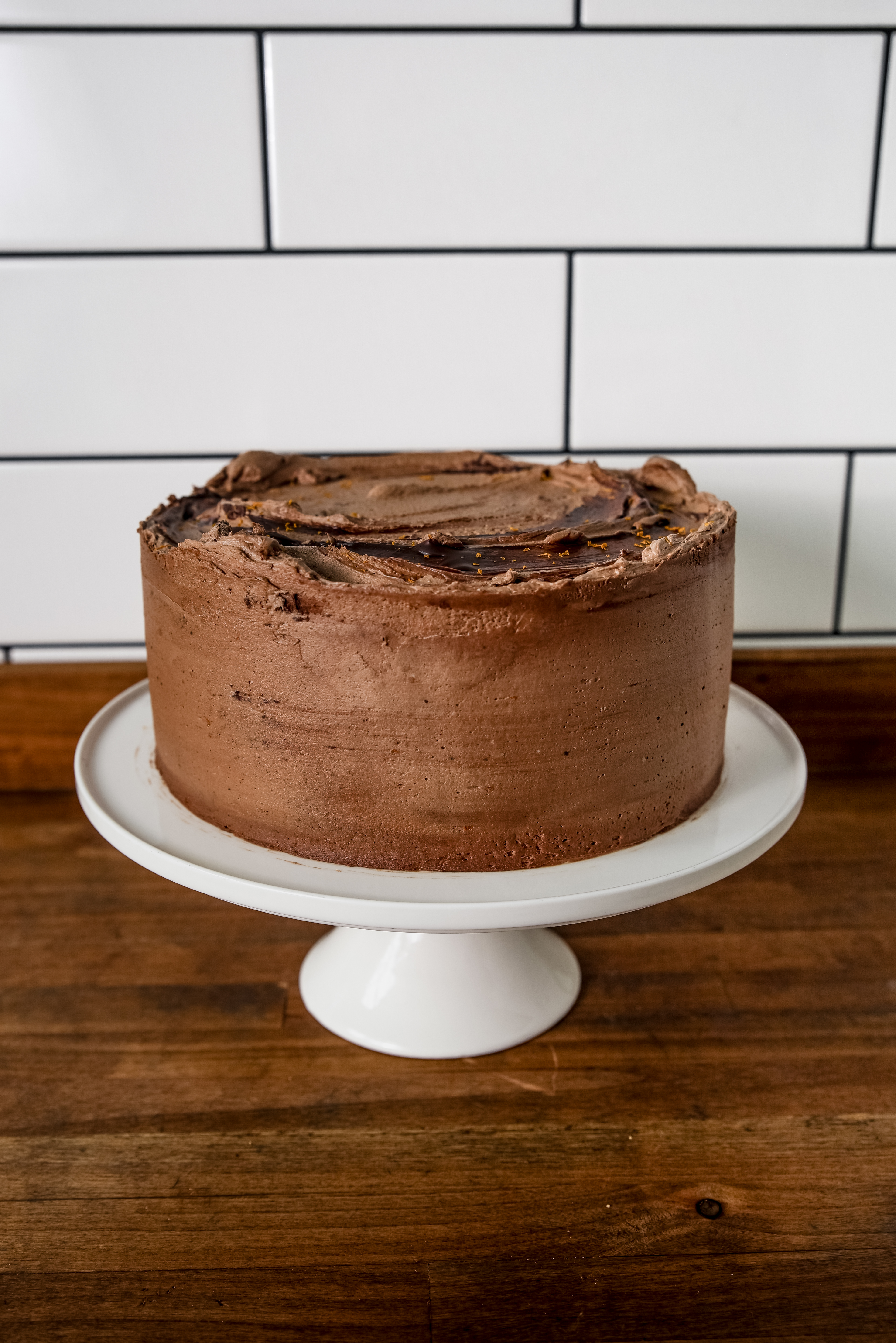 Orange Chocolate Cake (V)