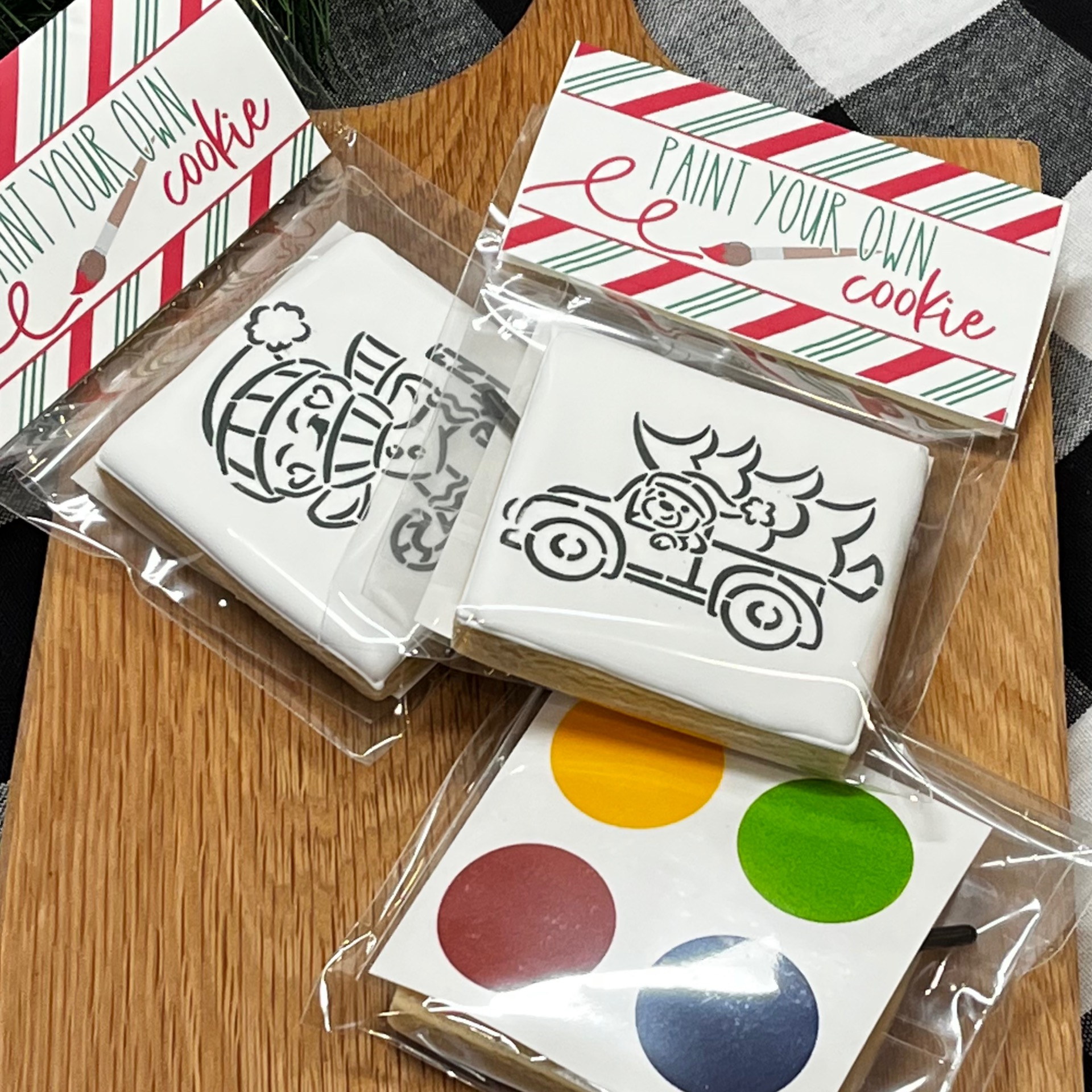 Paint Your Own Holiday Cookie