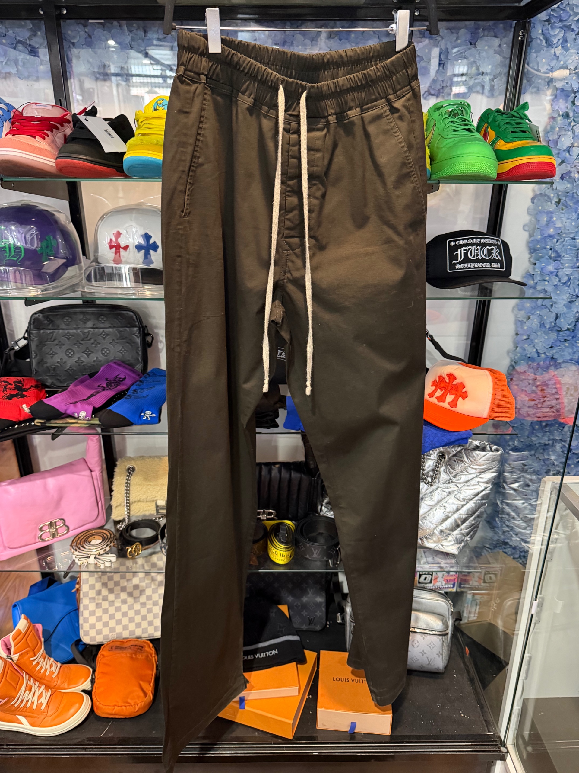 Rick Owens  drop-crotch cargo pants ( USED )