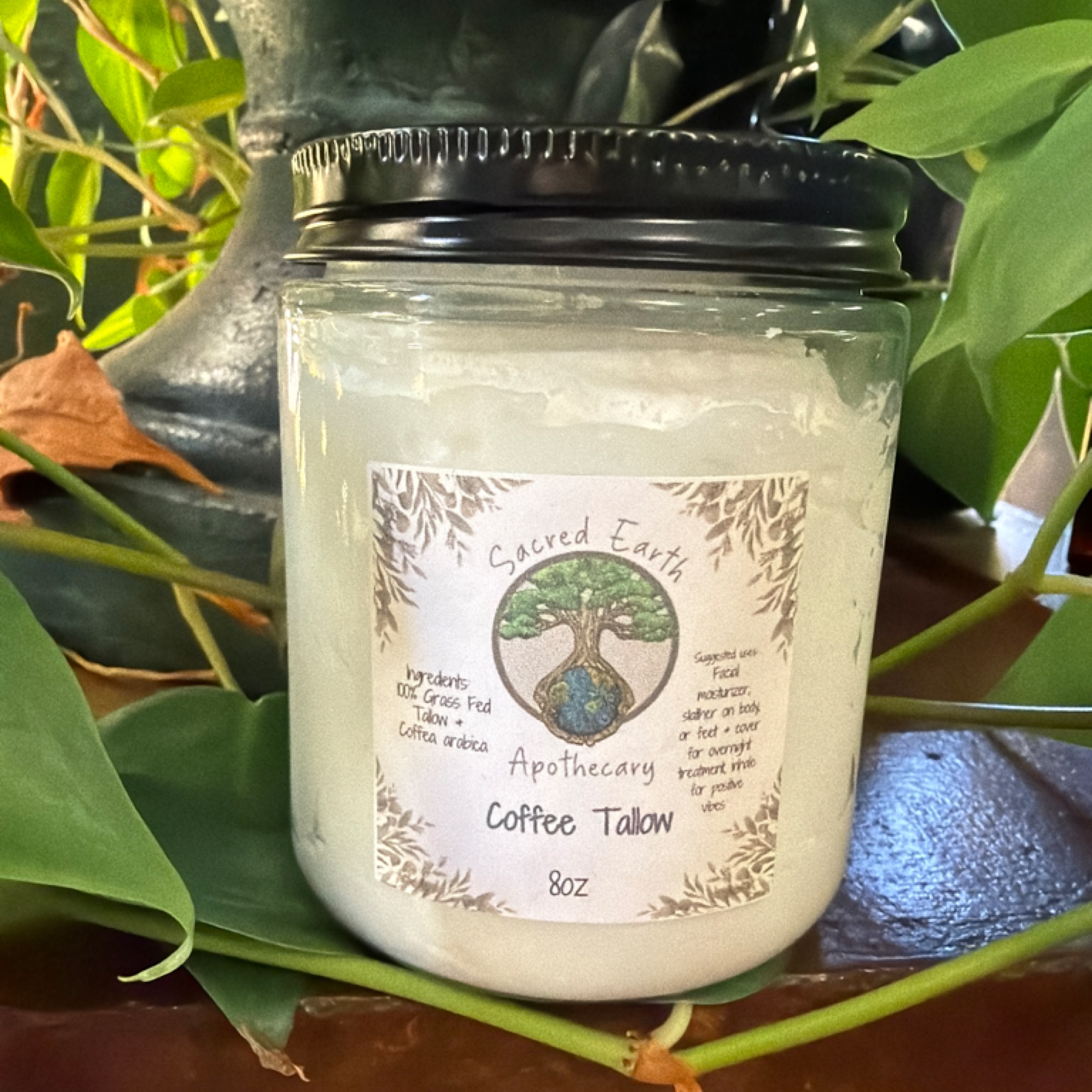 Sacred Earth Apothecary - 8oz Coffee Tallow