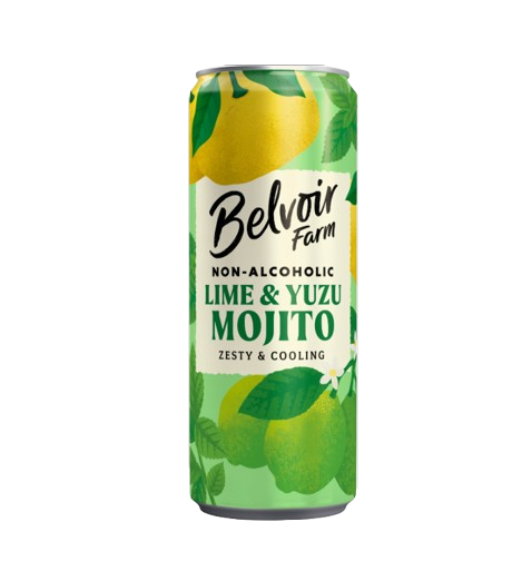 Belvoir Non-Alcoholic Lime & Yuzu Mojito