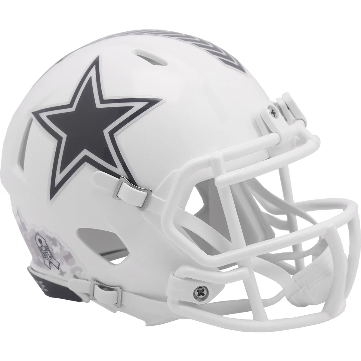 Dallas Cowboys 2024 Riddell Salute to Service Speed Mini Helmet