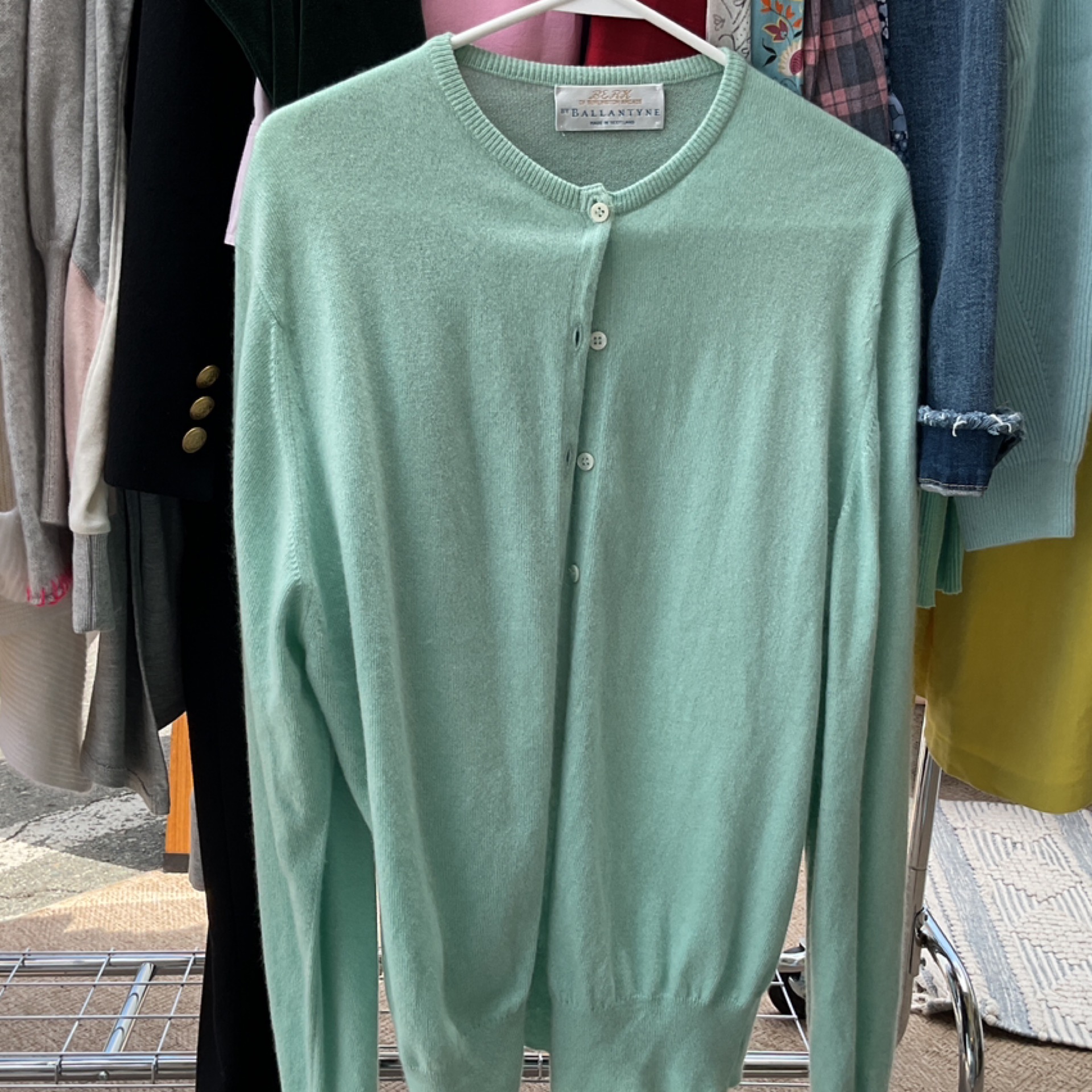 BERK Turquoise Cardigan