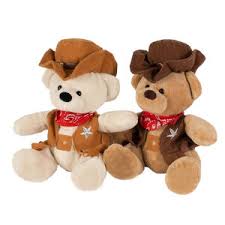 6" Cowboy Bear