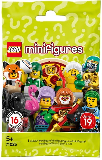 71025-1 Minifigure, Series 19 (Complete Random Set of 1 Minifigure)