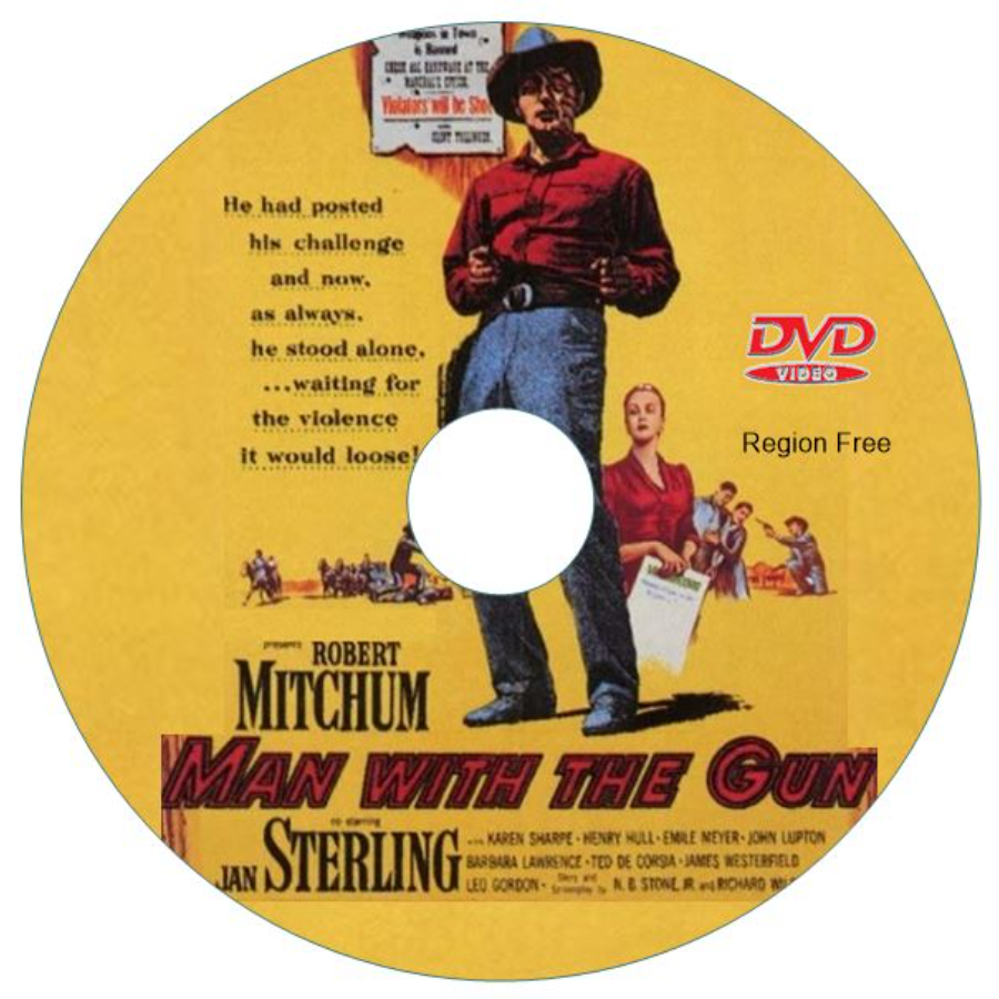 Man With The Gun, in Color, DVD