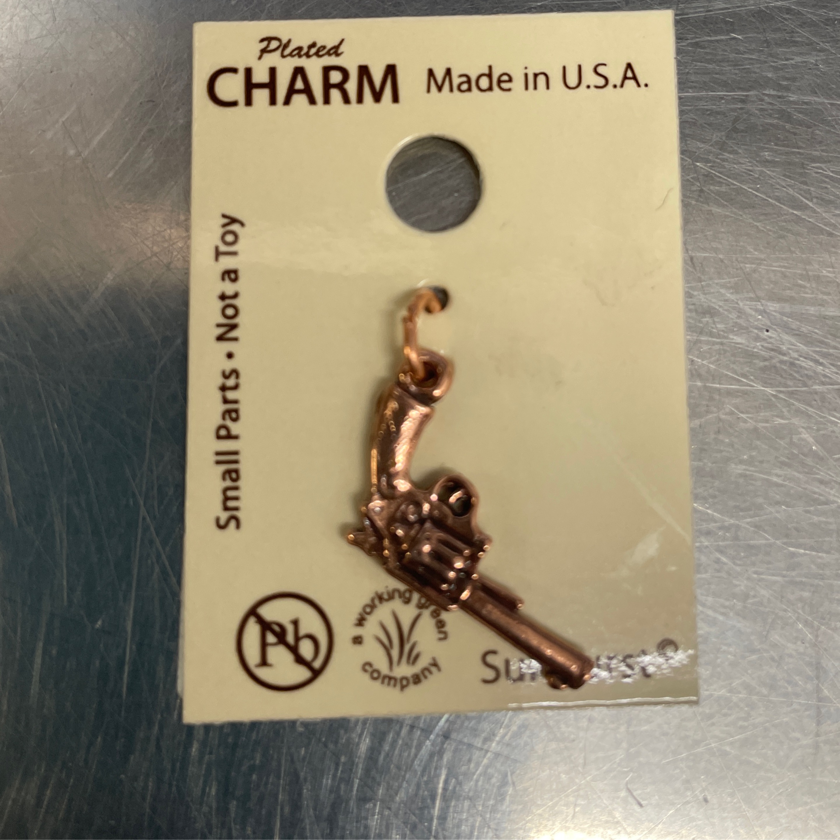Charm  Pistol Copper Charm *****