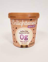 Keto Enlightened Ice Cream Coffee Chip 0g Sugar