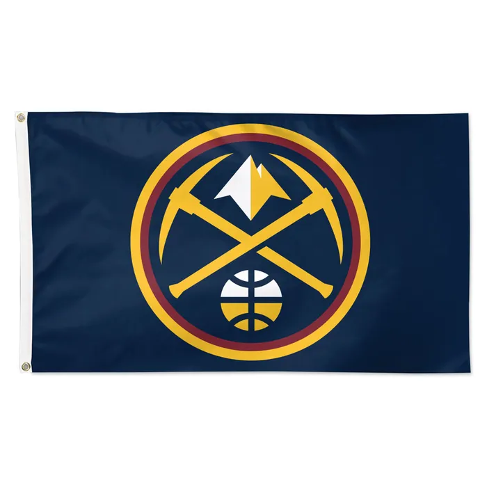 Denver Nuggets Navy Blue Flag 3x5'