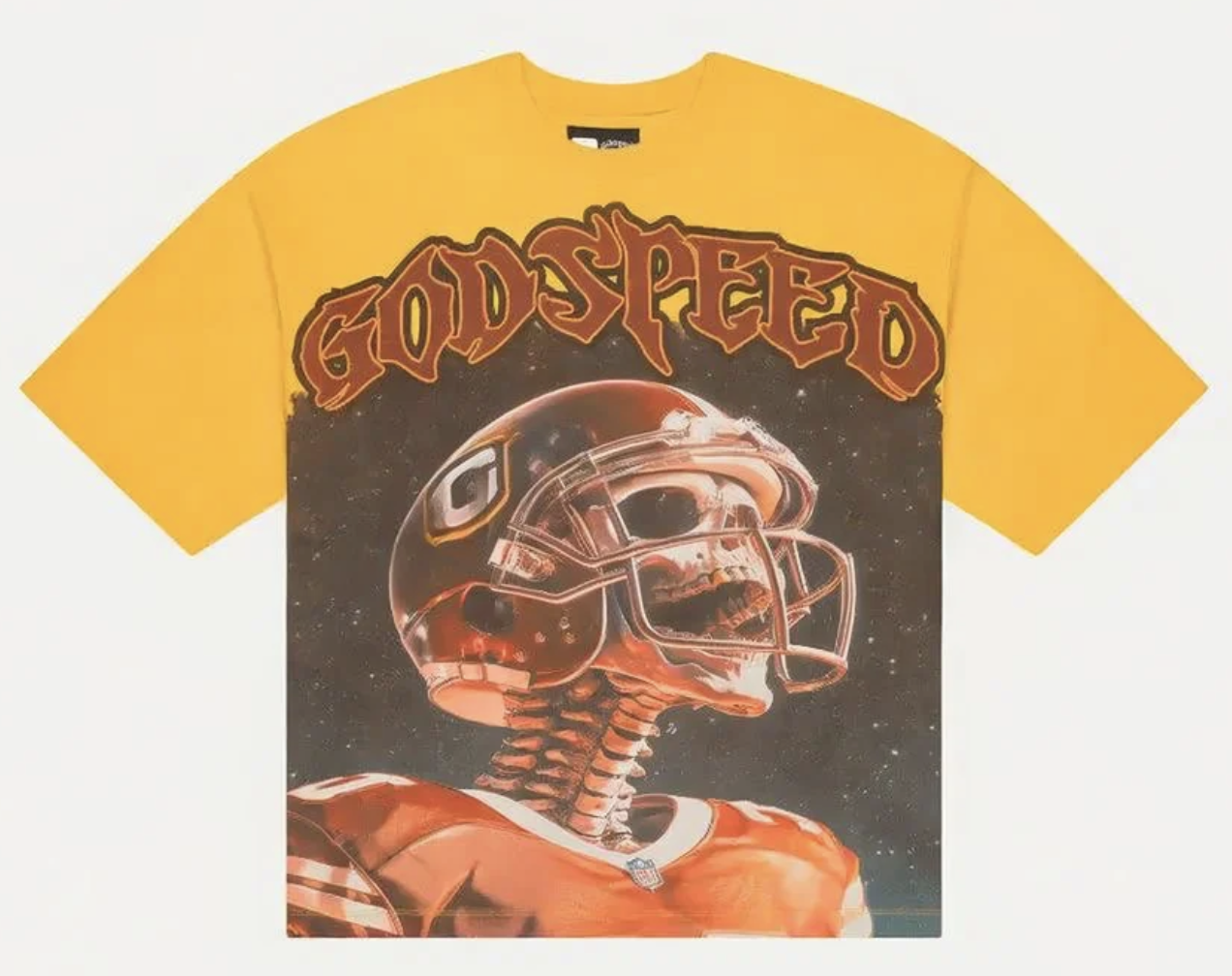 GODSPEED MORALE T-SHIRT YELLOW