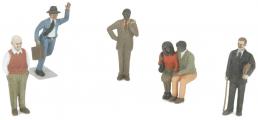 Rail King 3011071 6 Pc Figure Set #11 Assortment 1 O Scale